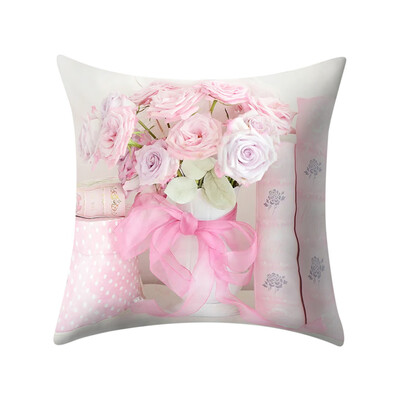 

〖Follure〗Plant Printed Polyester Pillow Case Cover Sofa Cushion Cover Home Decor