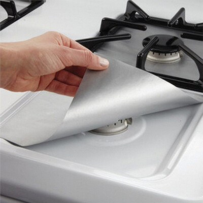 

Gobestart 2PCS Universal Stove Burner Covers Protector Sheets Oven Liner Reusable BK