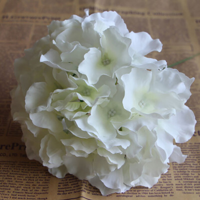 

New 1 Bunch Flores Artificial Silk Flower Bouquet Wedding Party Home Decoration Floral Hydrangea Flores Artificiales