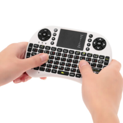 

24G Mini USB Wireless Spanish Version Keyboard Touchpad & Air Mouse Fly Mouse Remote Control for Android Windows TV Box Smart Pho