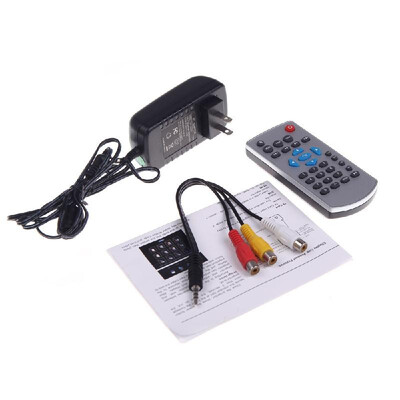 

Mini Video Projector for Home Cinema Theater Movie Night TV HD AV USB VGA TF Black