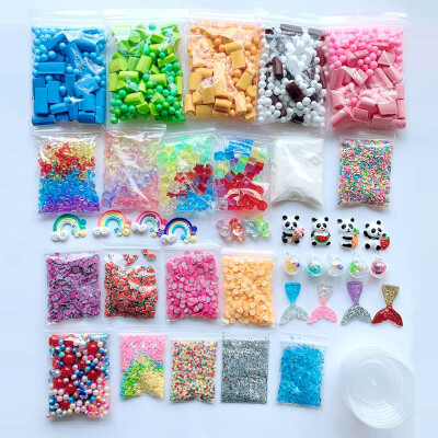 

Gobestart Slime Supplies Kit Foam Beads Charms Styrofoam Balls Tools For DIY Slime Making