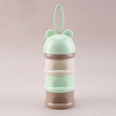 

3 Layers Baby Milk Powder Dispenser Container Storage Formula Feeding Box PP