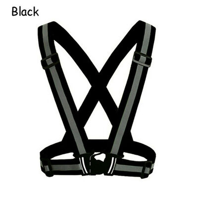 

Security Reflective Vest High Visibility Safety Belt Stripe Strap Night Running