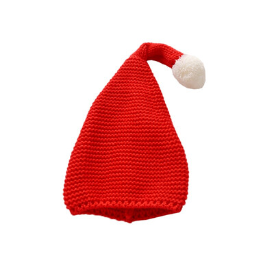 

Autumn Children Winter Warm Fashion Hats Newborn Baby Solid Color Knitted Hat Kid Toddler Cute Christmas Cap
