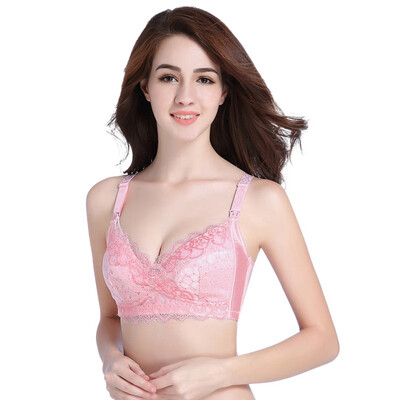 

Wirefree Nursing Maternity Bra Clothing Cotton Breastfeeding Bra for Pregnant Women Pregnancy Breast Soft Sleep Underwears