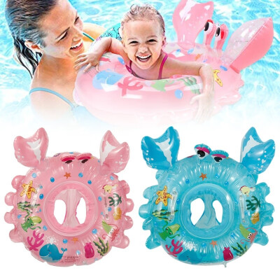 

Crab Shape Baby Swimming Ring Floats with Safety Seat Babies Kids Swimming Float Baby Floats for Pool Swim Training Aid Kids