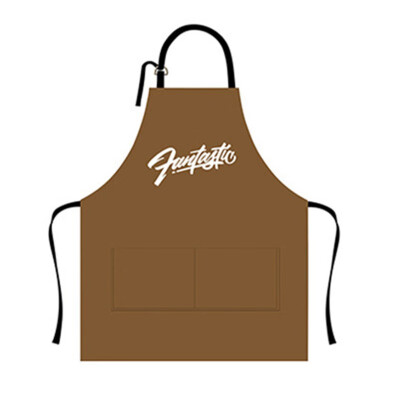 

English Letter Pattern Apron Leather Waterproof Anti-oil Apron Cooking Kitchen Tool For Cooking Bake Clean