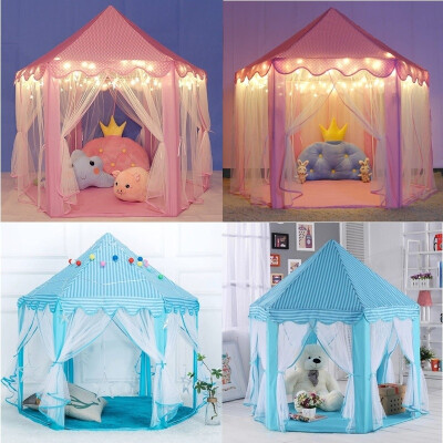 

Baby Kids Princess Castle Play House Outdoor Indoor Girl Children Funny Play Tent Fairy House