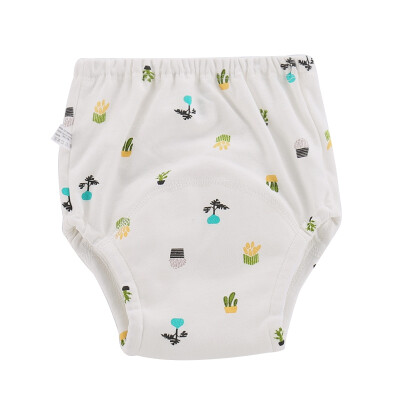 

Infant baby baby toilet training diaper cartoon printing cotton breathable pull-on pants bread pants