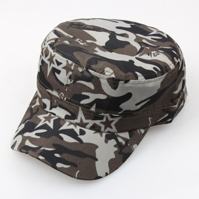 

Beechfield ARMY CAP Plain & Camo Men Women Military Cadet Combat Cap Hunting