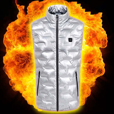 

Toponeto Mens New Style Smart USB Electric Heating Warm Down Jacket Blouse