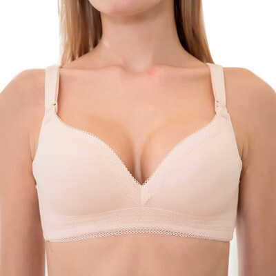 

New arrival cotton nursing bra front opening buckle pregnant women underwear