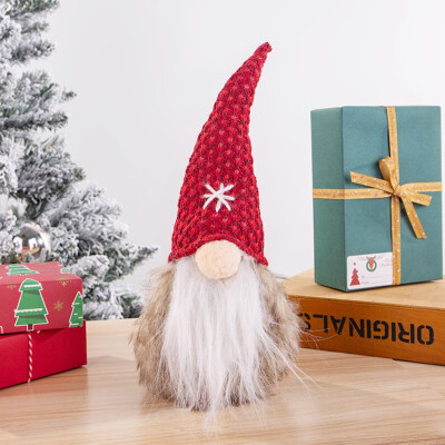 

Gobestart Santa Cloth Doll Birthday Present For Home Christmas Holiday Decoration