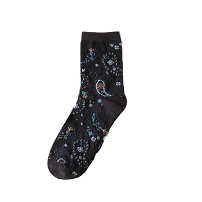 

1 Pair Cotton Socks for Women Print Autumn Winter Warmer Sock Japanese Kawaii Girls Cute Sock for Ladies Christmas Gifts