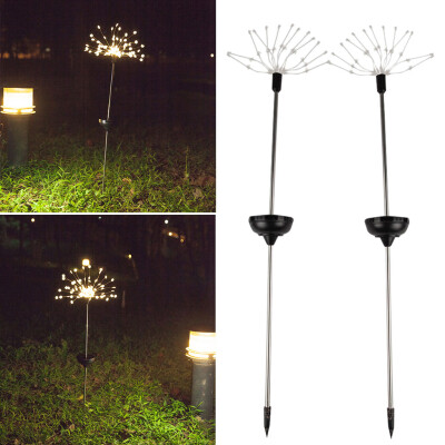 

Gobestart 90LED Solar Power Garden Light Christmas Lights Outdoor Fireworks LED Lawn Lamp