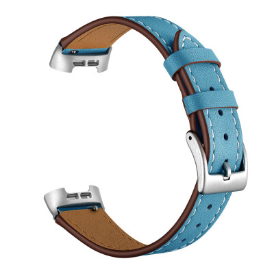 

〖Follure〗Luxury Leather Replacement Accessories Wristband Straps For Fitbit Charge 3