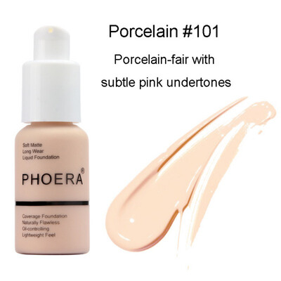 

2018 Makeup Concealer Nutritious Moisturizing Foundation Matte Full Coverage Foundation Liquid maquiagem