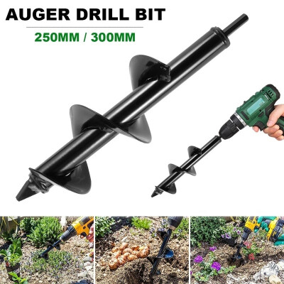 

Auger Drill Bit Drill Head Planter Garden Auger Spiral Drill Bit Attachment Bulb