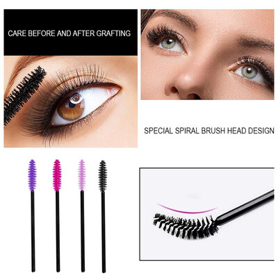 

Gobestart 200 Pieces Disposable Mascara Wands Eyelash Brushes Eye Lash Makeup Applicators