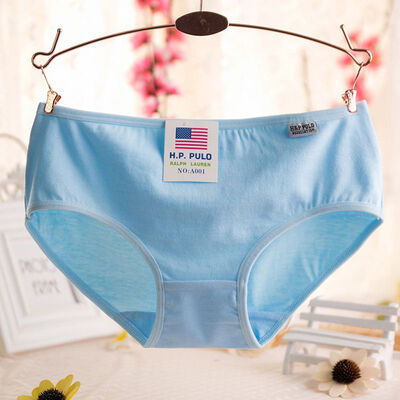 

Color Cotton Breathable Briefs Cozy Women Underwear Solid Girl Student Panties Low-Rise Female Underwear Ultra-Slim Comfortable