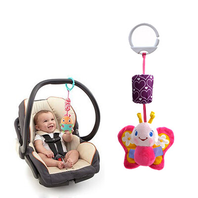 

Tailored Animal Handbells Baby Stroller Hanging Bell Infant Baby Soft Plush Toys Rattles