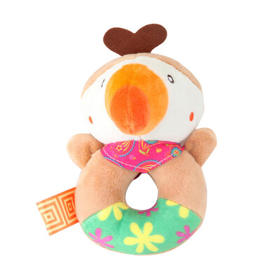 

Tailored Animals Hand Bells Baby Soft Toys Rattle Bed Kids Grip Toy