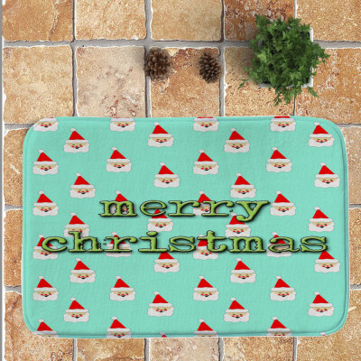 

Toponeto Merry Christmas Welcome Doormats Indoor Home Carpets Decor 40x60CM