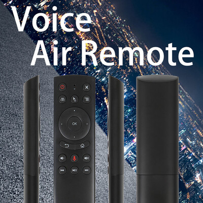 

G20 24GHz Wireless Remote Control with USB Receiver Voice Control for Computer Projector STB Android TV Box Smart TV HTPC Laptop