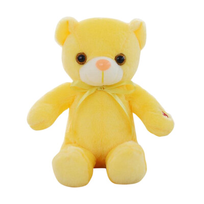 

Luminous LED Inductive Teddy Bear Animals Plush Toy Colorful Glowing Teddy Bear Gift For Birthday Home Decoration Accessories