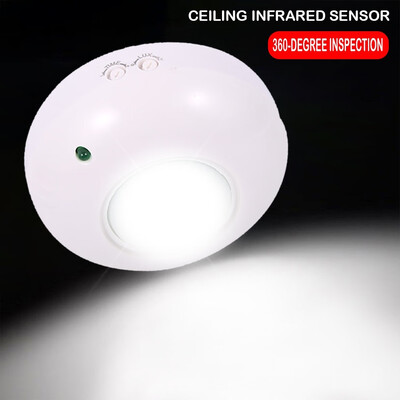 

360-Degree Ceiling Sensor Switch Detector Detection Round Human Sensor Infrared