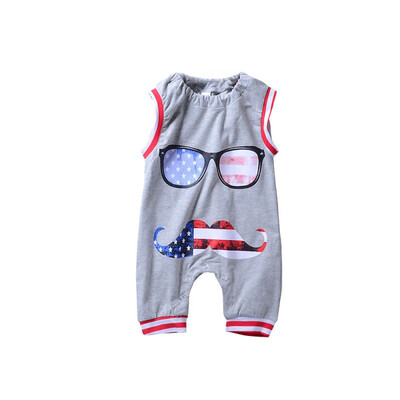 

Summer Newborn Baby Cotton Rompers Lovely Cartoon Baby Boy Girls Sleeveless Baby Costume Jumpsuits Roupas Bebes Infant Clothes
