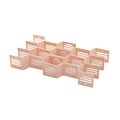 

Gobestart Adjustable Drawer Clapboard Partition Divider Box Grid Storage Organizer Socks