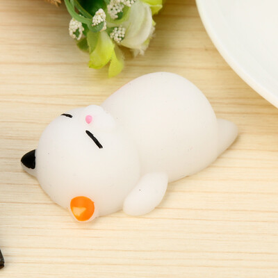 

Tailored Cute Mochi Cat Squeeze Healing Fun Kids Kawaii Toy Stress Reliever Decor