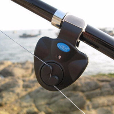 

Colorful fishing tool Universal Fishing Alarm Electronic Fish Bite Alarm Finder Sound Alert LED Light Clip On Fishing Rod