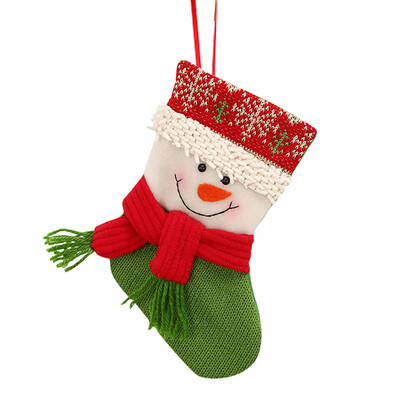 

Tailored Christmas gifts Candy Beads Christmas Santa Claus Snowman Socks Decorations