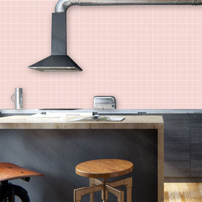 

Gobestart DIY 3D Mosaic Self Adhesive Wall Tile Sticker Vinyl Home Kitchen Decoration