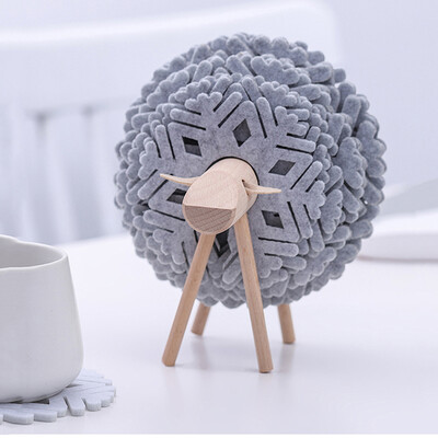 

Sheep Non-slip Insulation Tea Ceremony Coaster Japanese Nordic Simple Creative Home Office Jewelry Ornaments Home Decoration