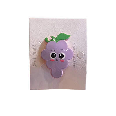 

1Pcs Girls Hair Clips Cute Cartoon Fruit Design Hair Pin Children Hairpin Princess Hair Accessories