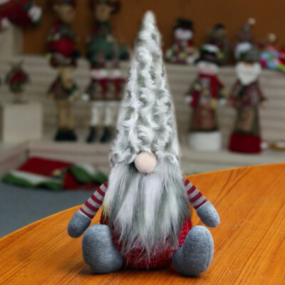 

Santa Cloth Doll Birthday Present For Home Christmas Holiday Decoration