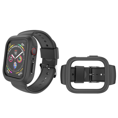 

〖Follure〗Silicone Band Strap Watch bandBelt Watch Case Cover for Apple iWatch 4 40mm