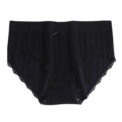 

Panties Womens Mid Waist High Elastic Underwear Breathable Seamless Body Slimming Panties ropa interior femenina