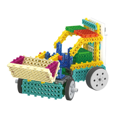 

YIWULAHIQ B719 75PCS New Electric Bulldozer Blocks Brick Model Toy For Children