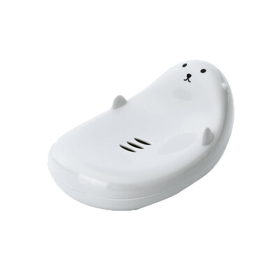 

Siaonvr Bathroom Accessorie Shower Soap Box Dish Storage Plate Tray Holder Case