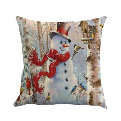 

〖Follure〗Christmas Pillow Cover Pillowcases Decorative Sofa Cushion Cover 45x45cm