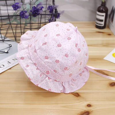 

2019 New Cute Summer Mesh Baby Boy Girl Cartoon Hat Beach Cap Breathable Bucket Sun Cap