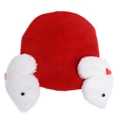 

Cute Rabbit Children Hat For Girls Winter Baby Hat For Boys Hats Warm Knitted Baby Cap For Girls Cap New style