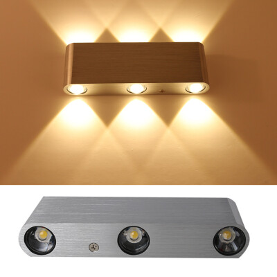 

〖Follure〗Led Simple Rectangular Wall Lamp Hotel Living Room Aisle Bedroom Bedside Lamp