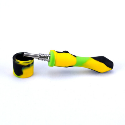 

portable colorful titanium Pipe Jamaica Weed Tobacco Smoking Pipes Gift Smoke Detectors Weed Grinder Narguile Hookah With filter