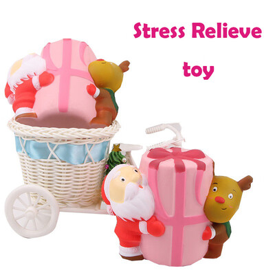 

YIWULALovely Stress Reliever Santa Claus Super Slow Rising Kids Squeeze Toys